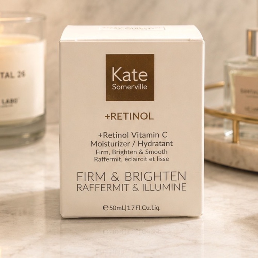 Kate Somerville +Retinol Vitamin C Moisturizer Firm & Brighten 1.7 oz 50ml NIB